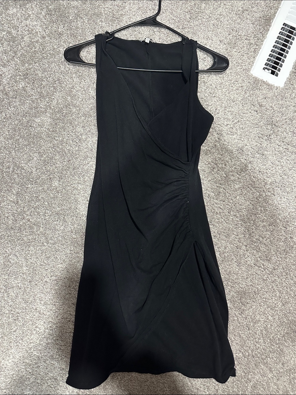 Charlotte Russe Black Sleeveless Midi Dress